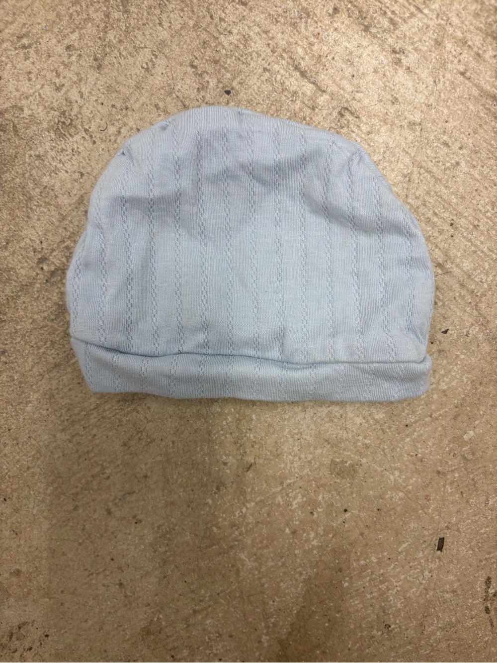 Blue Knit Beanie Hat Newborn Unisex Baby & Toddler Solid Casual Cap